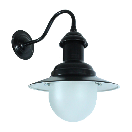 Aplique segva chico 30cm platil con tulipa abierta